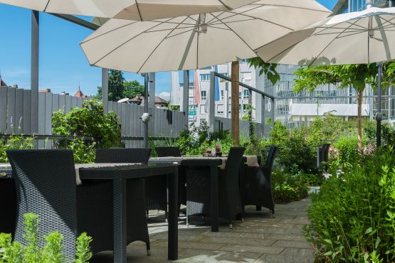 Umgestaltung Gartenrestaurant, Winterthur
